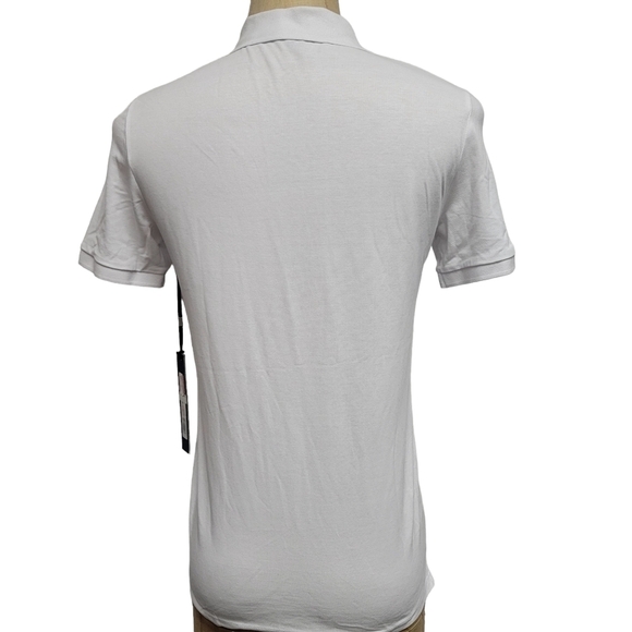 Karl Lagerfeld Paris Men's Johnny Collar Knight Pique Polo Shirt. Small. NWT. - Picture 4 of 7
